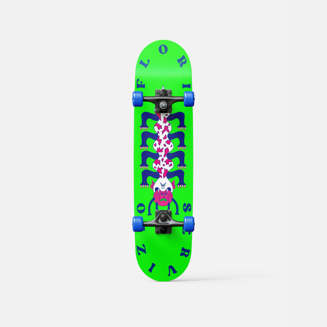Skate Deck 8.5 - Green Monster