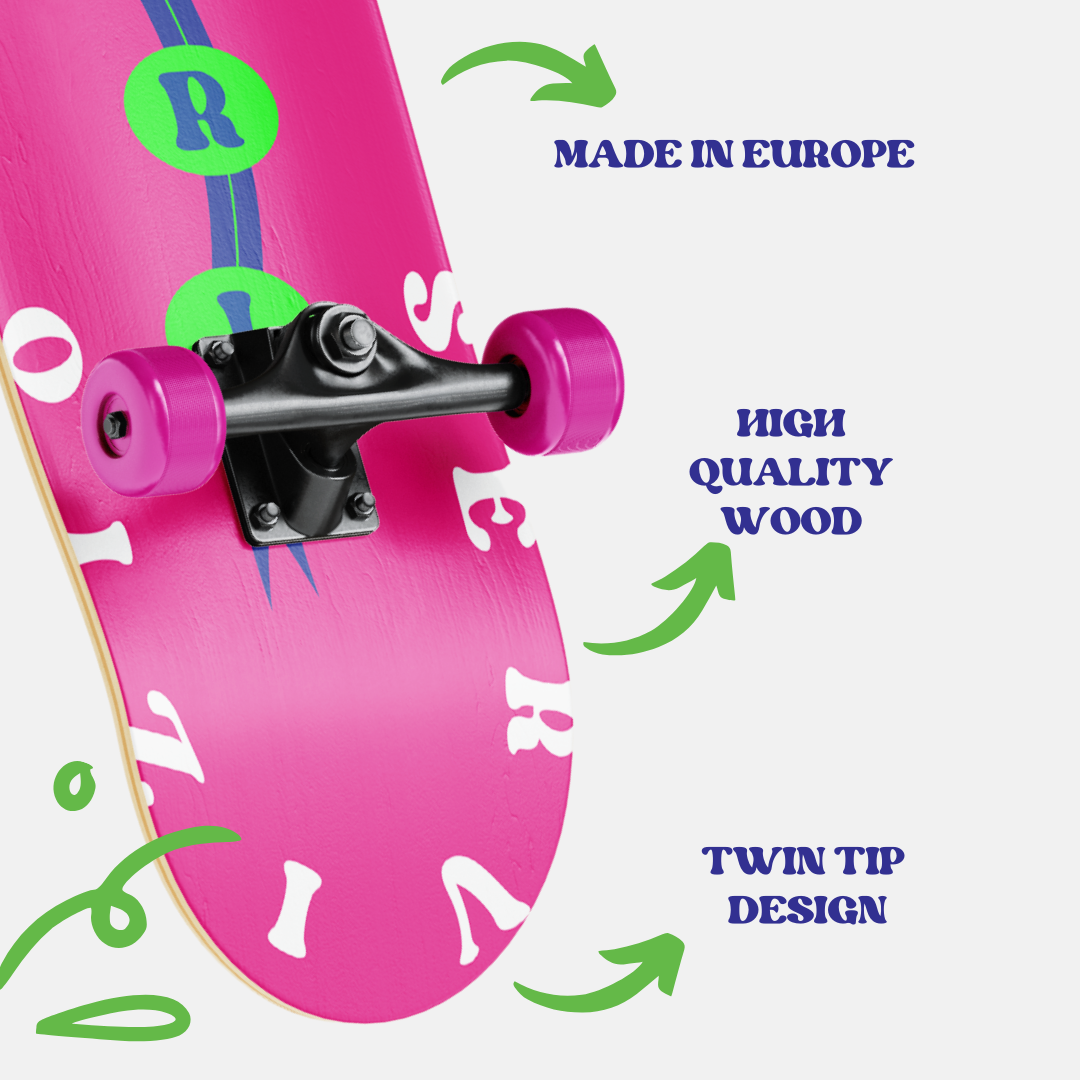 Skate Deck 8 - Pink Diavolo