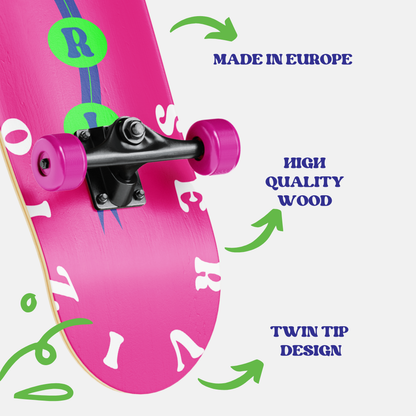 Skate Deck 8 - Pink Diavolo