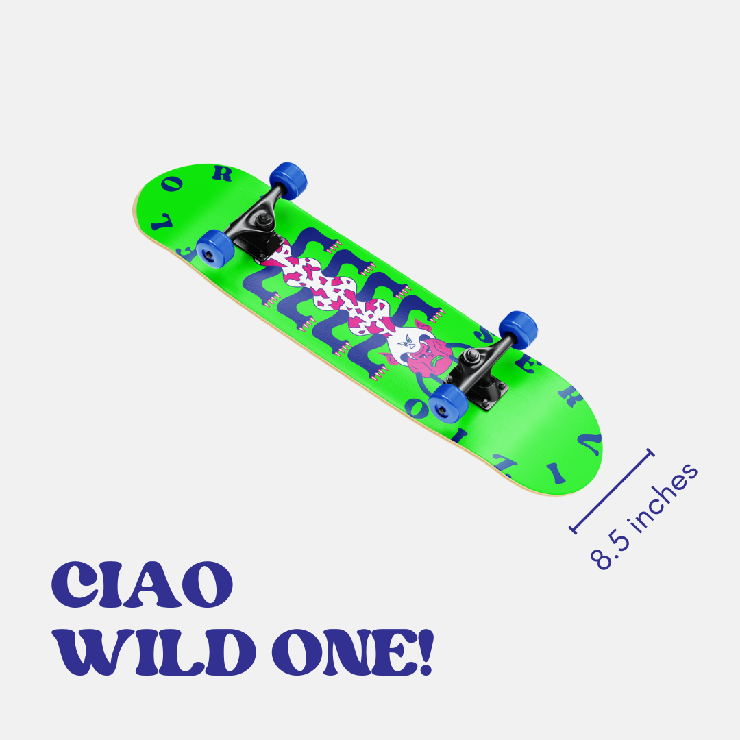 Skate Deck 8.5 - Green Monster